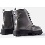 Gemre Graphite insulated girls' lace-up ankle boots Basara | ePonuda.com