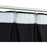  Zavjese za zamračivanje 2 kom baršunaste crne 140 x 225 cm | shoptok.hr