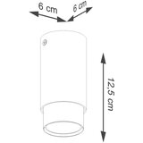 Nice Lamps Crna/u zlatnoj boji stropna svjetiljka Crown – | shoptok.hr