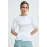 Luisa Spagnoli Kratka majica ženski, bela barva