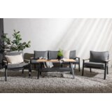 Venture Home Brasilia vrtna lounge garnitura, crna | shoptok.hr
