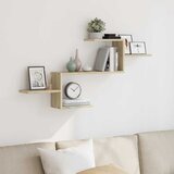  Zidna polica boja hrasta sonome 104x15x49 cm konstruirano drvo | Eponuda.ba
