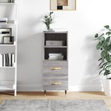 vidaXL Komoda boja hrasta sonome 34 5x34x90 cm od konstruiranog drva | shoptok.hr
