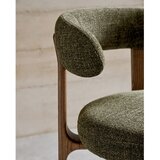 Kave Home Kaki zelena/smeđa blagovaonska stolica od čvrste jeseni Granite – | shoptok.hr