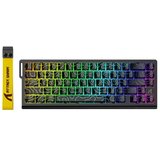 Attack Shark gaming tastatura X68HE magnetic switch/rt/snap tap/dks/mt/tgl/black contour Cene