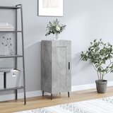 vidaXL Komoda siva boja betona 34 5x34x90 cm od konstruiranog drva Cijene
