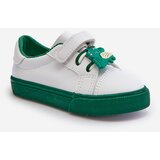 Boto Children's Sneakers Trainers With Bow White-Green Pennyn | Shoptok.si