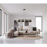  visilica na lanku karbon 4xE27/15W/230V crna/braon | Eponuda.com
