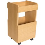 Hübsch Kolica za posluživanje na kotačima u dekoru hrasta 35x40 cm Forma – | shoptok.hr