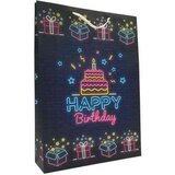  DUK15488 UKRASNA KESA JUMBO B-DAY NEON 33X45X10 CM | Eponuda.ba