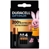 Duracell optimum LR6 4/1 1.5V alkalna baterija pakovanje