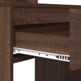  Toaletne mize za spalnice Rjav hrast 80 x 39,6 x 135 cm, (5000093152) | Shoptok.si