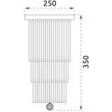 Toolight Kristalna svjetiljka App787-3c | shoptok.hr