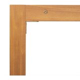  Klupa Prirodna nafta 110 x 30 x 45 cm Čvrsto teak drvo | shoptok.hr