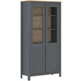  Visoka komoda Hill siva 85 x 37 x 170,5 cm od masivne borovine Cijene
