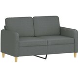 vidaXL 2-dijelni set sofa s jastucima tamnosivi od tkanine | shoptok.hr