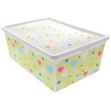 QUTU Kutija za odlaganje Hearts 10l 26x37x14cm 5299 cijene