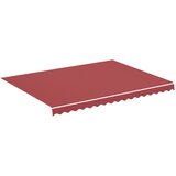 vidaXL Nadomestno blago za tendo bordo rdeče 4x3 m, (20610956) Cene