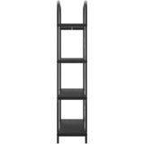  Polica Crni hrast 80 x 30 x 146 cm Konstruirano drvo | shoptok.hr