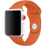  apple watch silicon strap orange s/m 42/44/45mm kaiš za sat | Eponuda.com