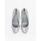 SEASTAR Light grey lacquered pumps | Shoptok.si