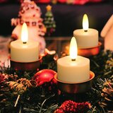 CIBNEW 6x Polnilne LED sveče z daljincem in polnilno postajo | Shoptok.si