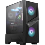 MSI MAG FORGE 100R računalno kućište Midi Tower Črna, Prozorno | Shoptok.si