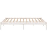 vidaXL Okvir za krevet od borovine bijeli 180 x 200 cm UK super king | shoptok.hr