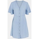 Pieces Oti Obleka Modra | Shoptok.si
