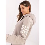 Sublevel Sweatshirt-D10600T02690A2NO-beige Cene