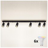  Brilagi - LED prigušiva spot svetiljka SELE 6xGU10/6,5W/230V crna | Eponuda.com