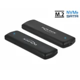 External USB Type-C Combo Enclosure for M.2 NVMe PCIe or SATA SSD