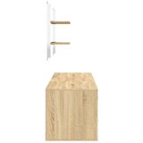 5-dijelni set kupaonskog namještaja boja hrasta drveni | shoptok.hr