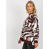 FANCY Sweatshirt-FA-BL-8293.37P-dark brown | Shoptok.si