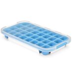 BarUp Kalup za kockice leda sa poklopcem i donjom posudom, Plava, 337x170mm | Eponuda.com