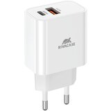 Riva Case zidni polnilec PS4102 W00 eu, bel, pd 20W + QC3.0, usb-a + usb-c, (21510675) Cene