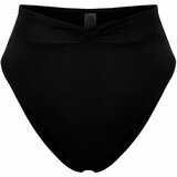 Trendyol Black Knotted High Waist Bikini Bottom Cene
