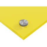 vidaXL Kuhinjska obloga Rumena Kaljeno steklo 90 x 50 x 0.6 cm Trajna | Shoptok.si