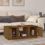  Stolić za kavu boja meda 110 x 50 x 40 cm od masivne borovine | shoptok.hr
