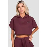 Women‘s Relay Cropped Hoodie Fig XL