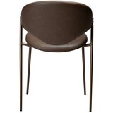 DAN-FORM Denmark Temno rjav jedilni stol iz umetnega usnja Zone – | Shoptok.si