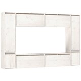 Furnova TV omarica 8 kosov bela trdna borovina, (21923510) | Shoptok.si