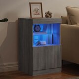  Komoda s LED svjetlima boja sivog hrasta 41 x 37 x 67 cm | Eponuda.ba