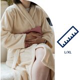 Tiseco Home Studio Slonokoščen kopalni plašč iz mikropliša velikosti L/XL Pippa – | Shoptok.si