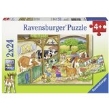 Ravensburger puzzle (slagalice) - Dan na farmi RA09195 Cene