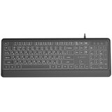 Gembird KB-UML-04-CYRL Slim wired backlight keyboard, black, Cyrillic layout | shoptok.hr