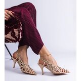 Gemre Beige braided sandals with stones Ellania | shoptok.hr