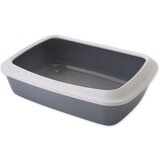 Plaček Pet Products Sivo mačje stranišče 37x50 cm Savic Iriz – Cene