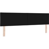 vidaXL Naslon za glavu s dizajnom dijamantnih blokova crne boje 180 cm od baršuna | shoptok.hr