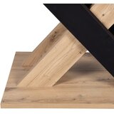 CARRYHOME JEDILNA MIZA, črna, hrast artisan | Shoptok.si